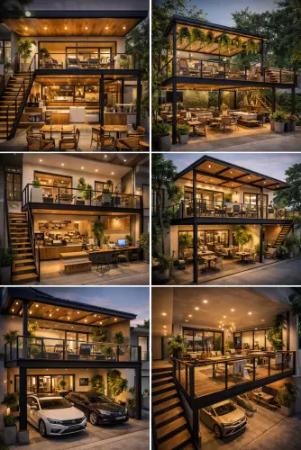 Mezannine Cafe Modern di Bekasi Selatan